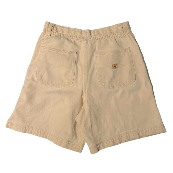 Vintage Gloria Vanderbilt Signature Label Yellow Shorts Size 8 - Picture 6 of 6